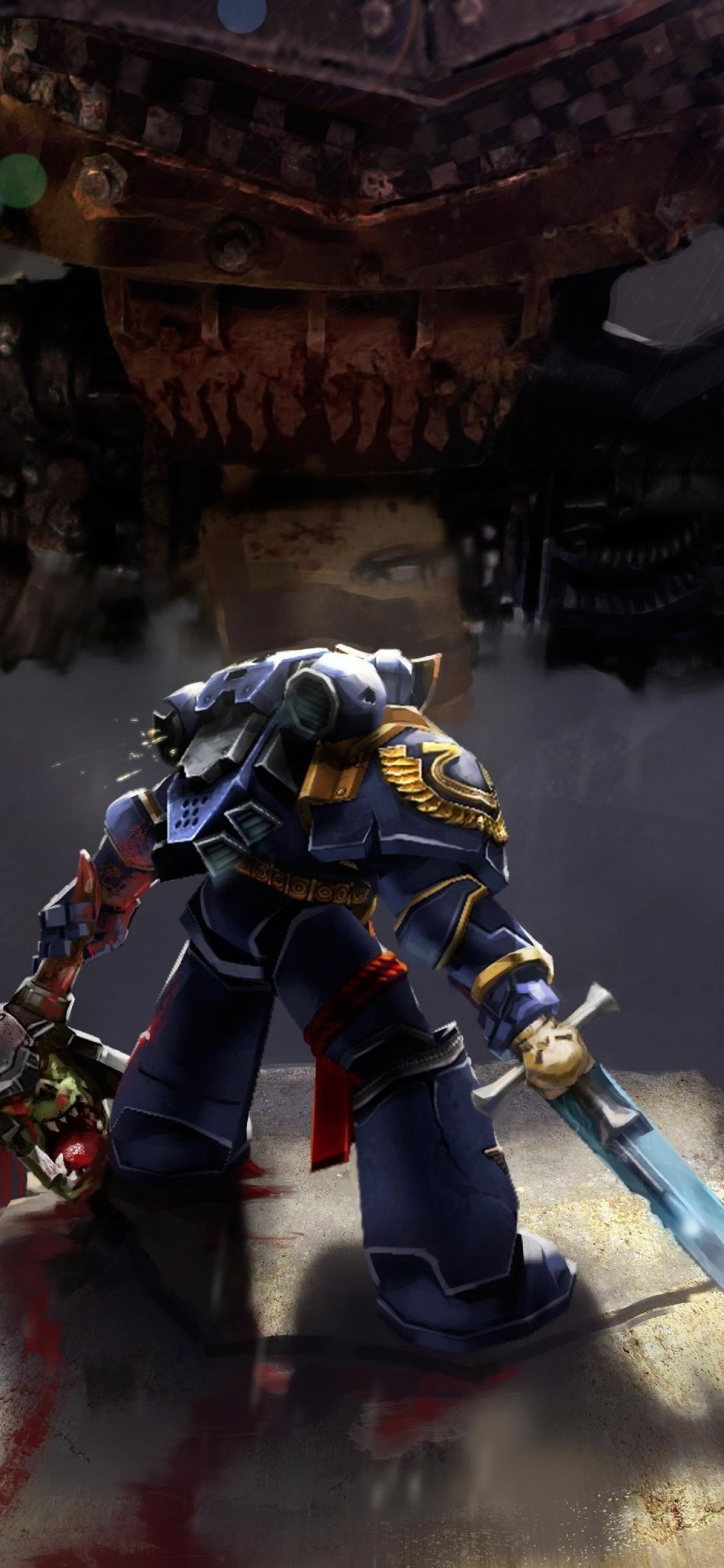 Warhammer 40k Ultramarines Art - HD Wallpaper 