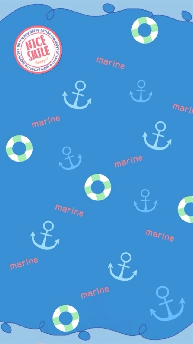 Marine Background Iphone Wallpaper - Circle - HD Wallpaper 