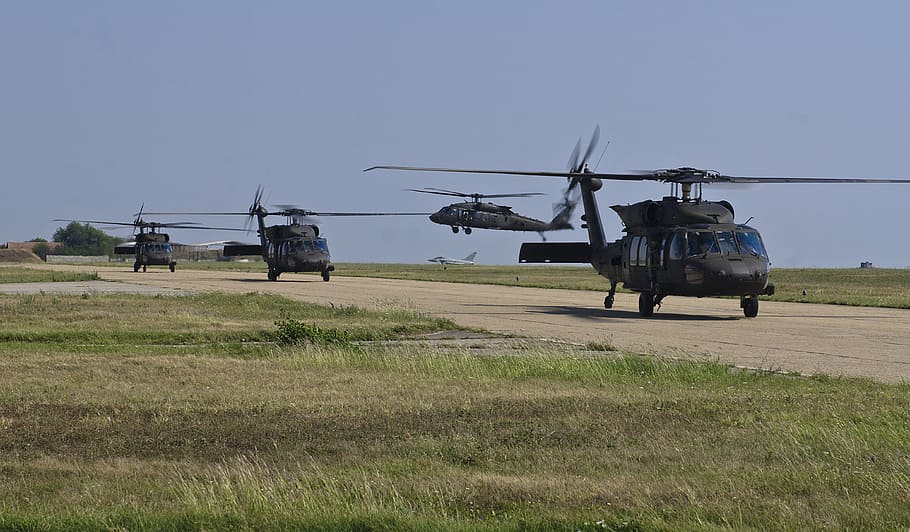 Uh-60 Blackhawks, Army, Aviation, Us Army, United States - Krstičević Helikopteri - HD Wallpaper 