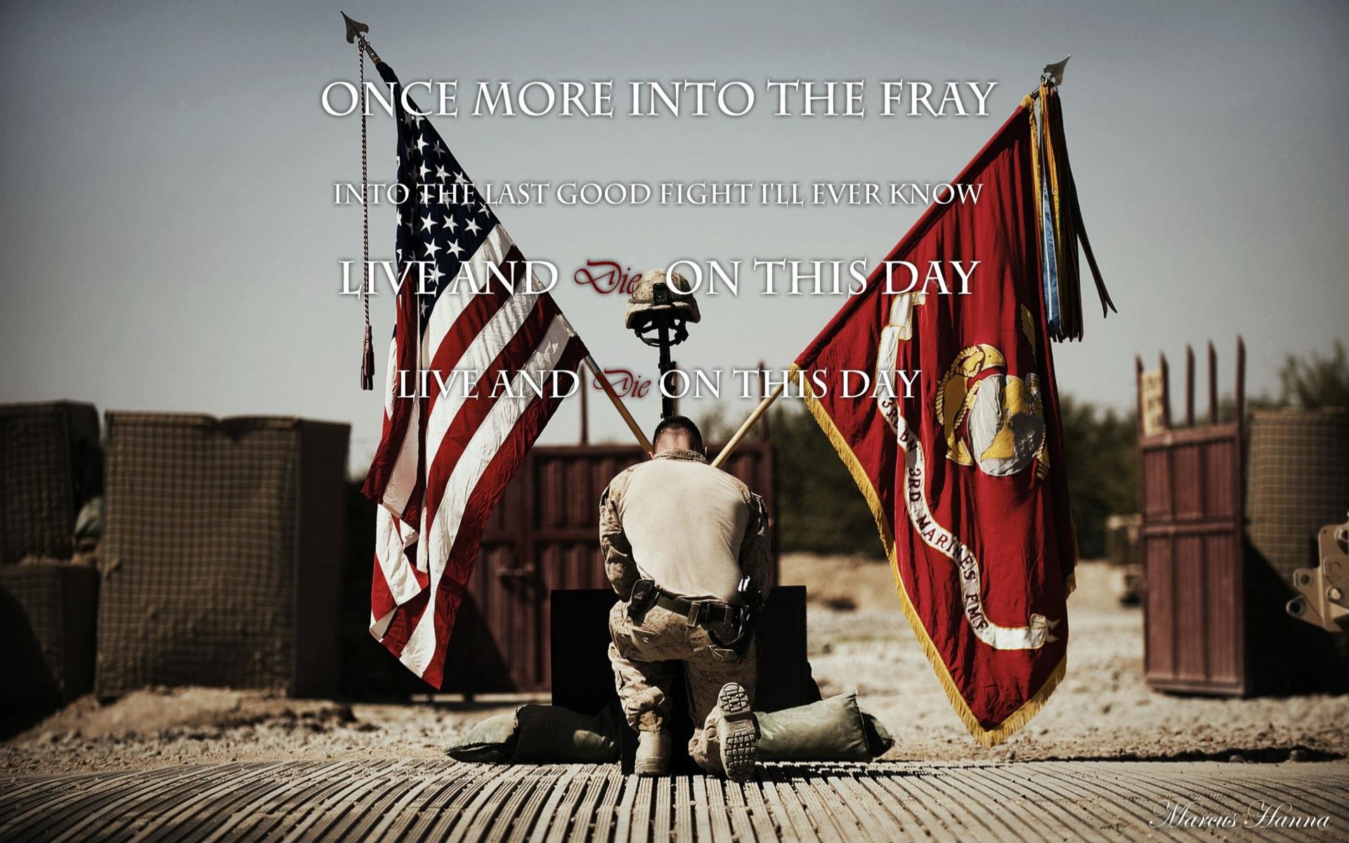 Download Hd Us Marine Corps Desktop Background Id - Kneeling Before The Flag - HD Wallpaper 