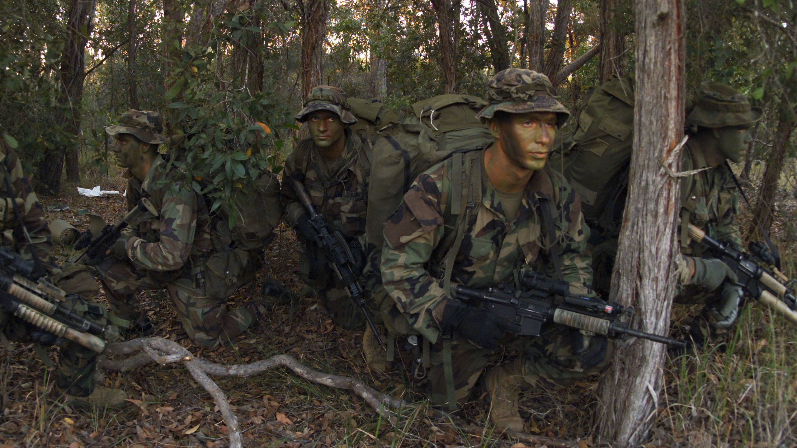 2560x1440, Usmc Recon Exercise 2300 Military Wallpapers - Marine Force Recon - HD Wallpaper 