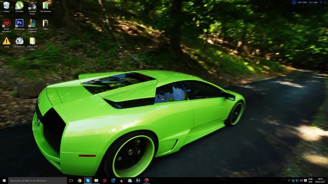 Lime Green Lamborghini Murcielago - HD Wallpaper 
