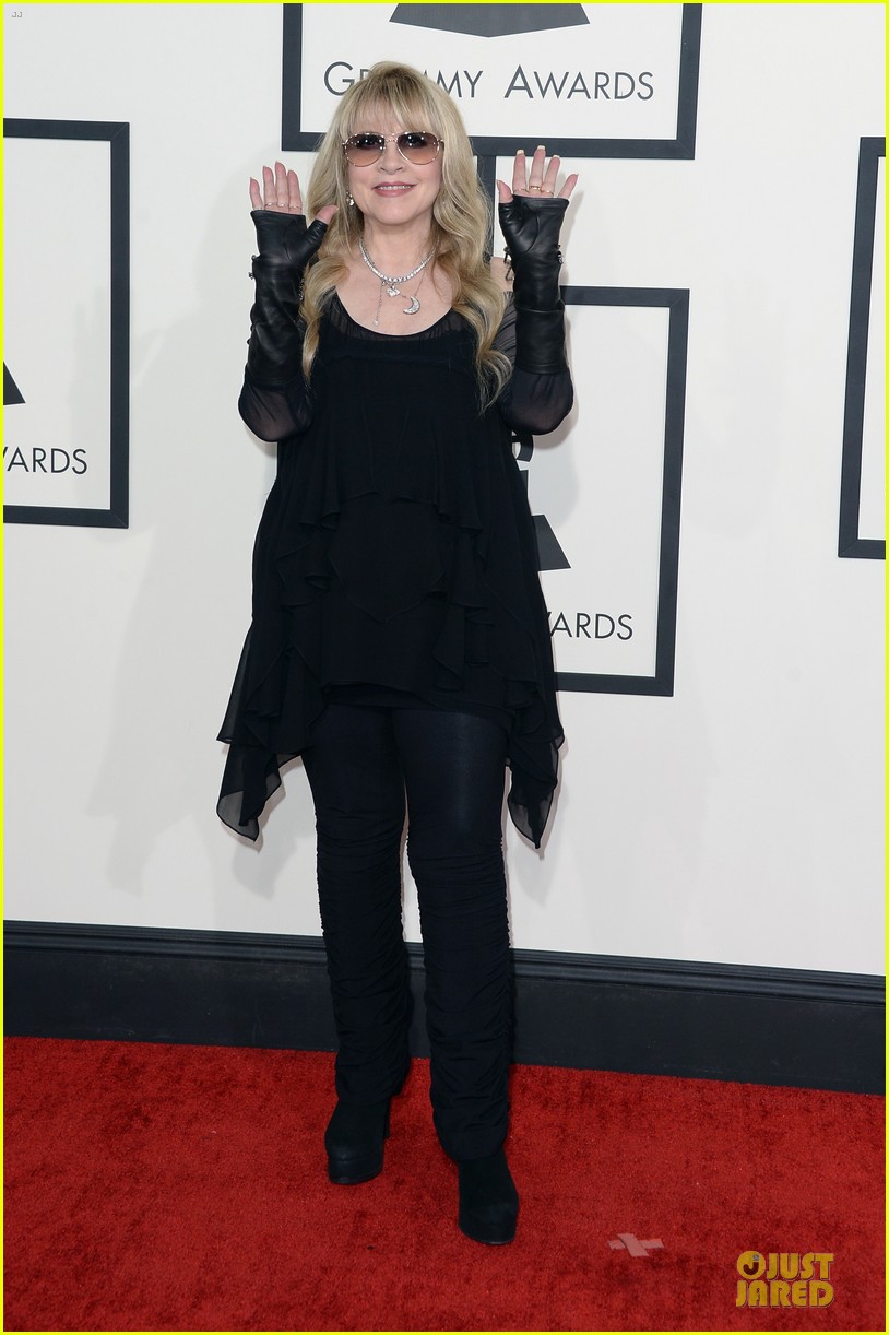 Gloria Estefan Stevie Nicks Grammys 2014 Red Carpet - Stevie Nicks - HD Wallpaper 