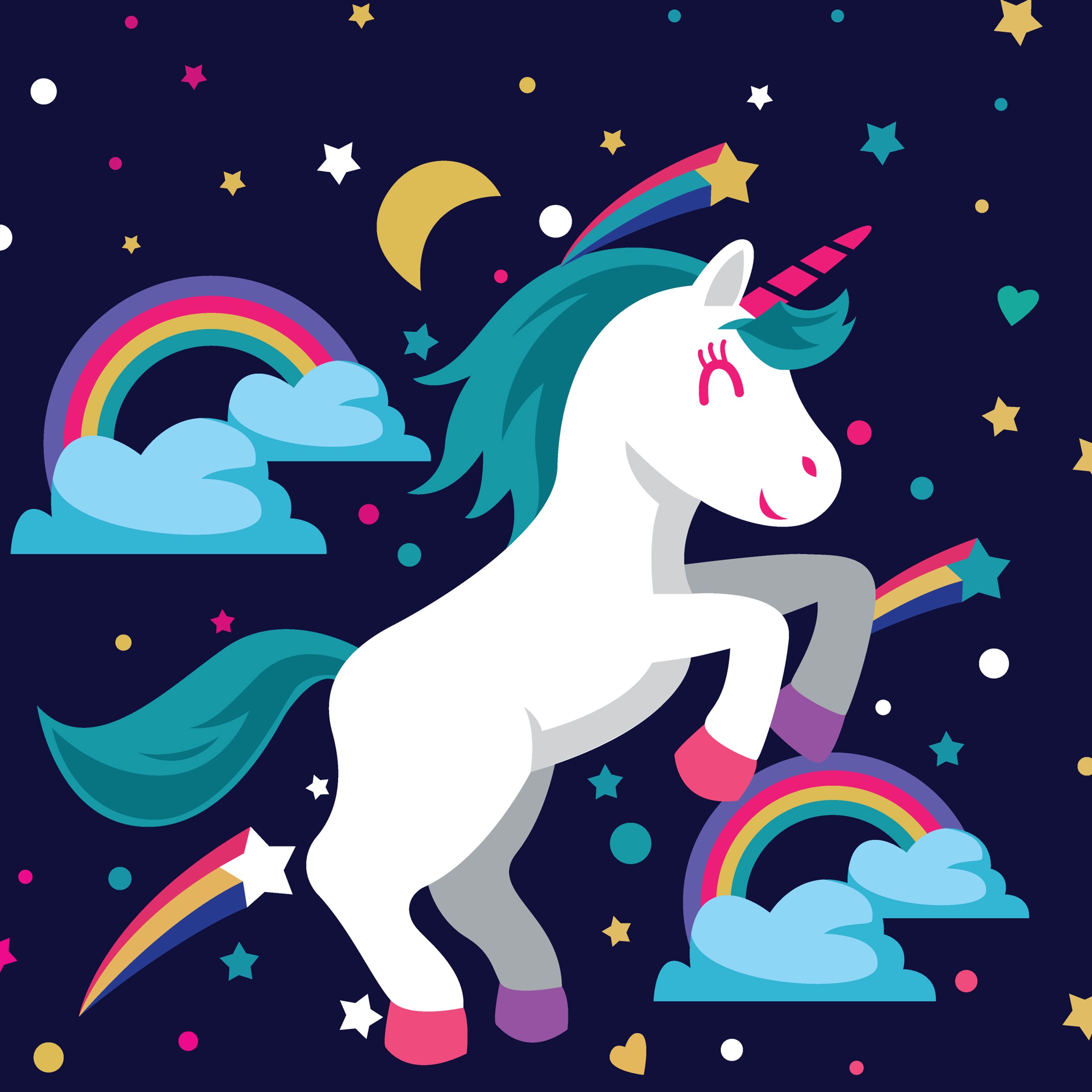 2560 X 1440 Unicorn - HD Wallpaper 