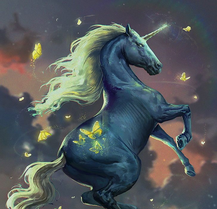 Unicorn - HD Wallpaper 