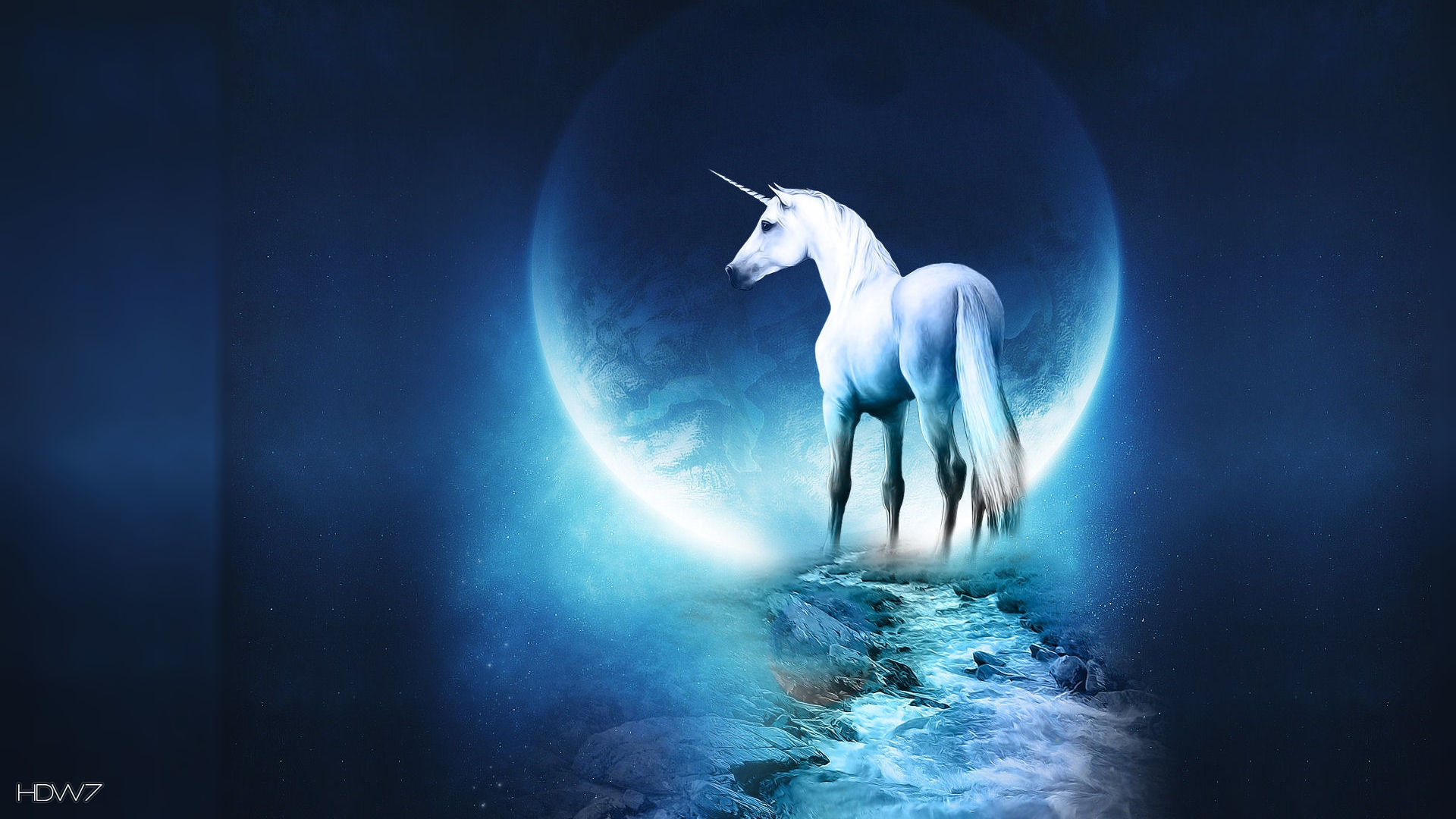 Unicorn Fantasy Desktop Backgrounds Free 
 Data-src - Top 10 Wallpaper Best Wallpaper Downloading - HD Wallpaper 