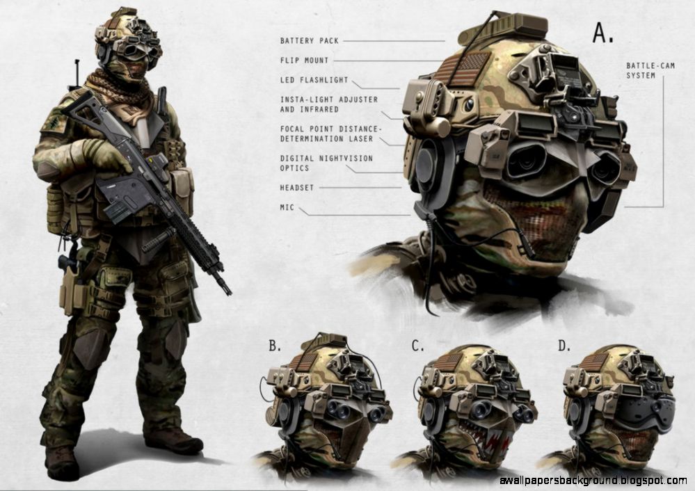 Future Special Forces Gear - HD Wallpaper 