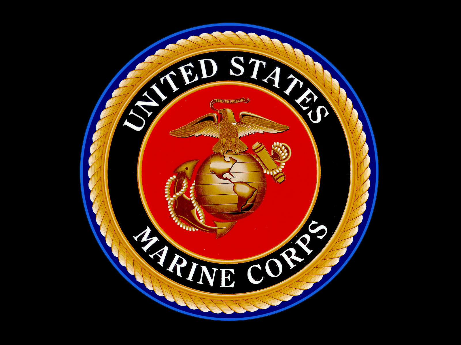 Marines Iphone Wallpaper - Marine Corps Emblem - HD Wallpaper 