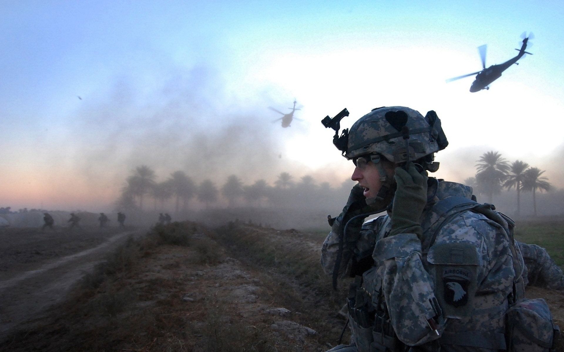 Infantry Background - HD Wallpaper 