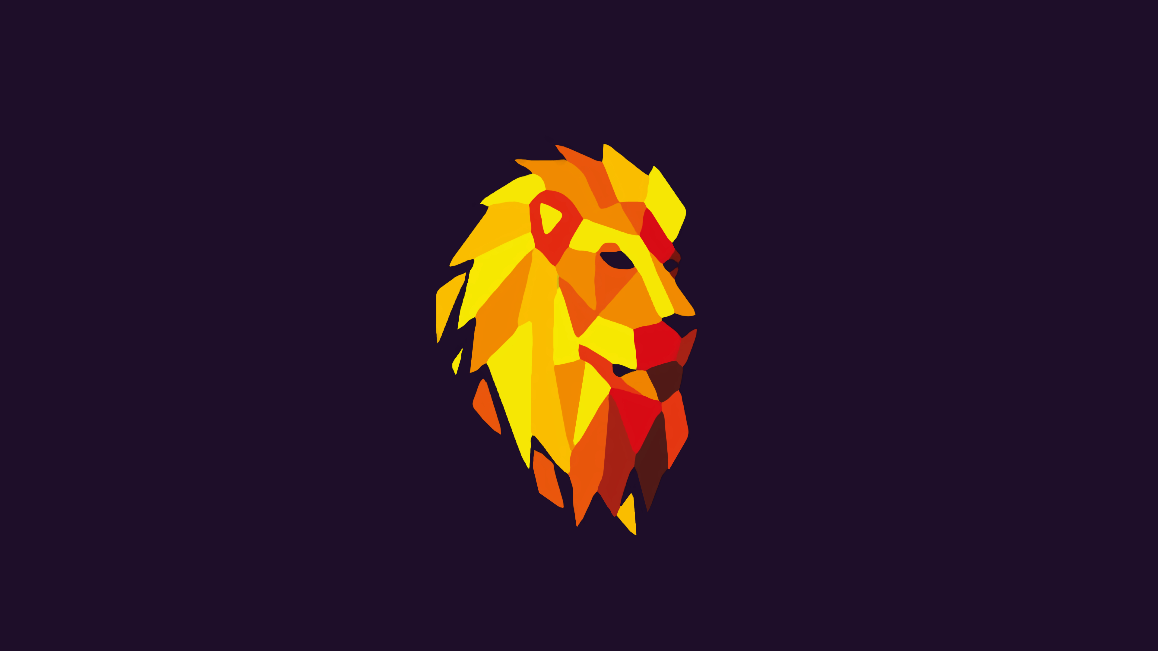 Abstract Lion Wallpaper 4k - HD Wallpaper 