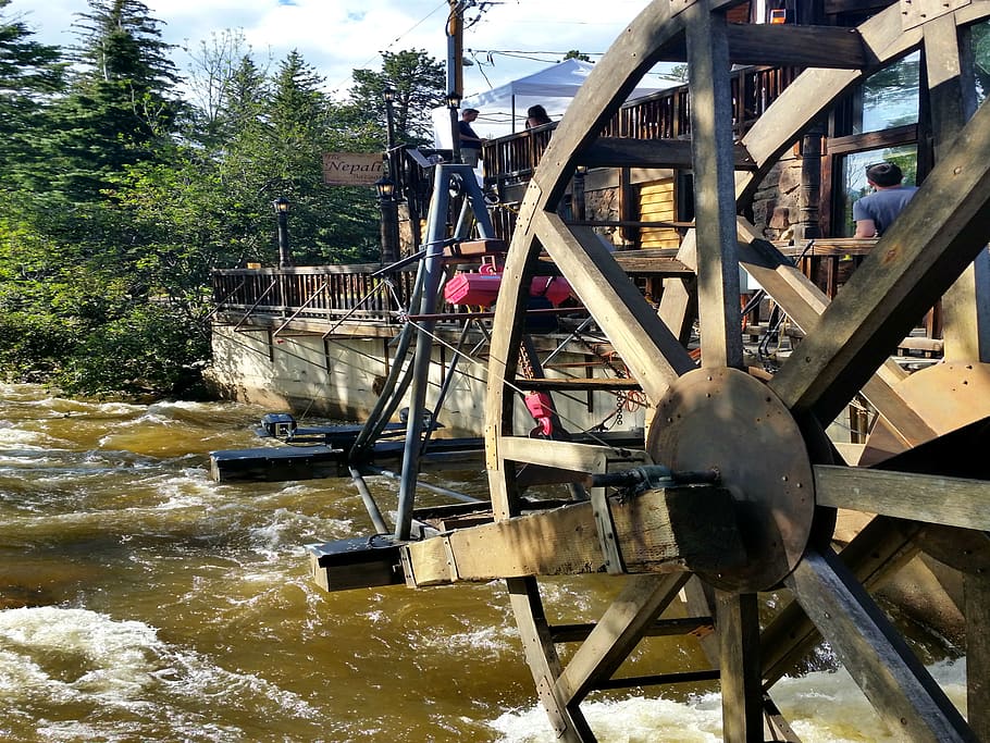 United States, Estes Park, Outdoors, Stream, Water, - Tree - HD Wallpaper 