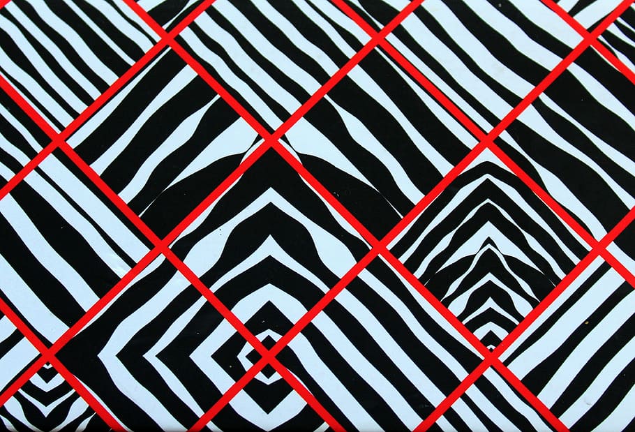 Black, White, Textile, Model, Abstract, Texture, Geometric, - Abstract Texture Geometric - HD Wallpaper 