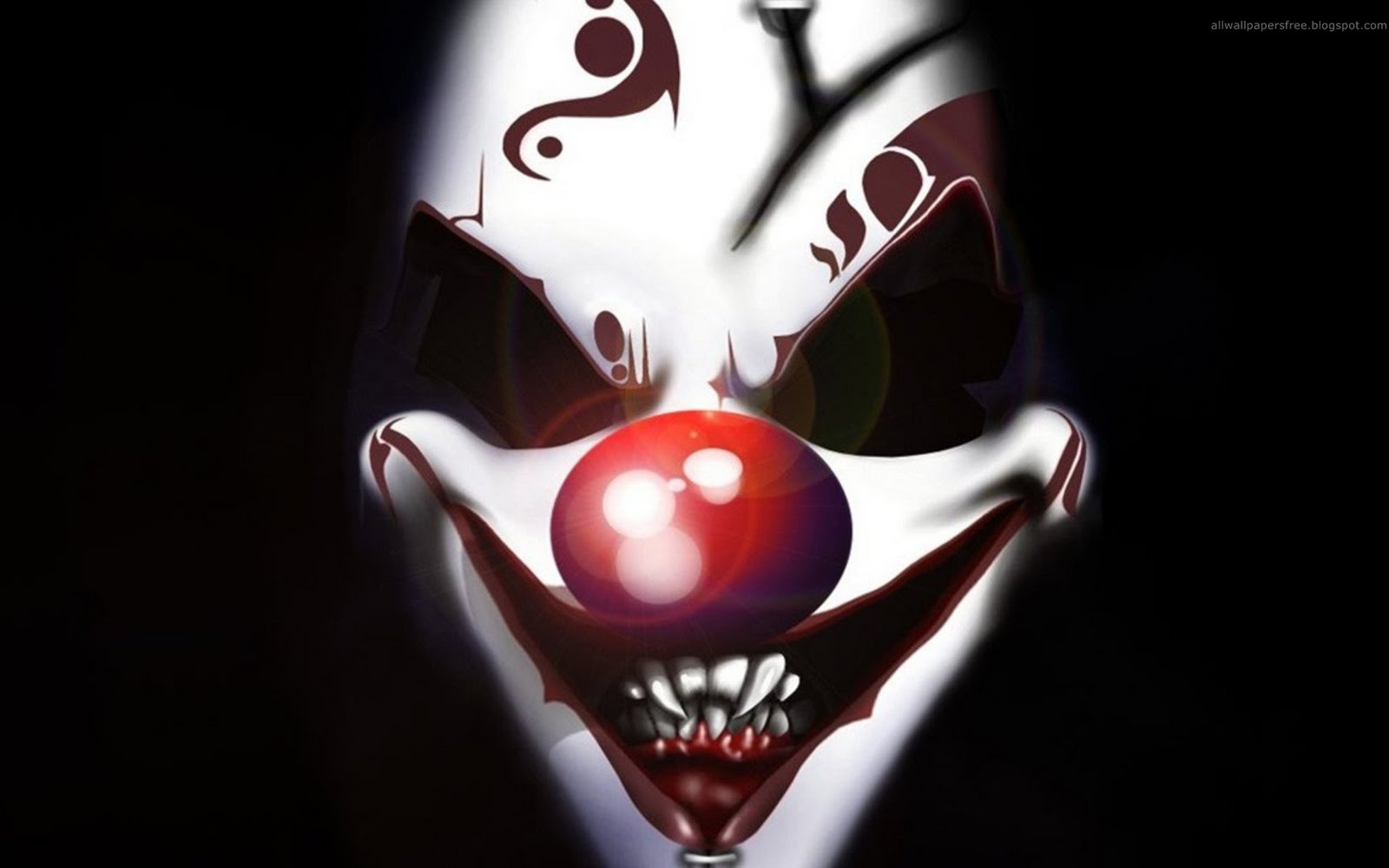 Scary 3d Wallpaper - Killer Clown Hd - HD Wallpaper 