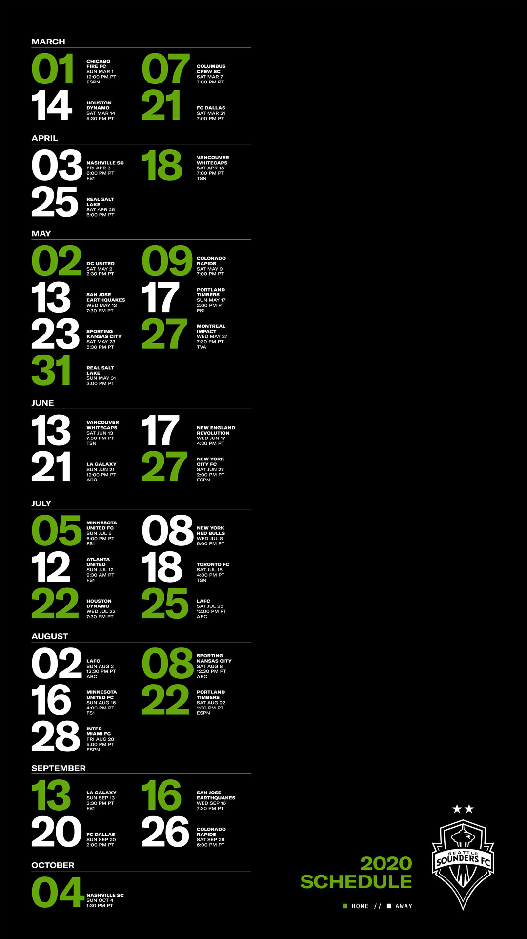 Atlanta United 2020 Schedule 1080x1923 Wallpaper teahub.io