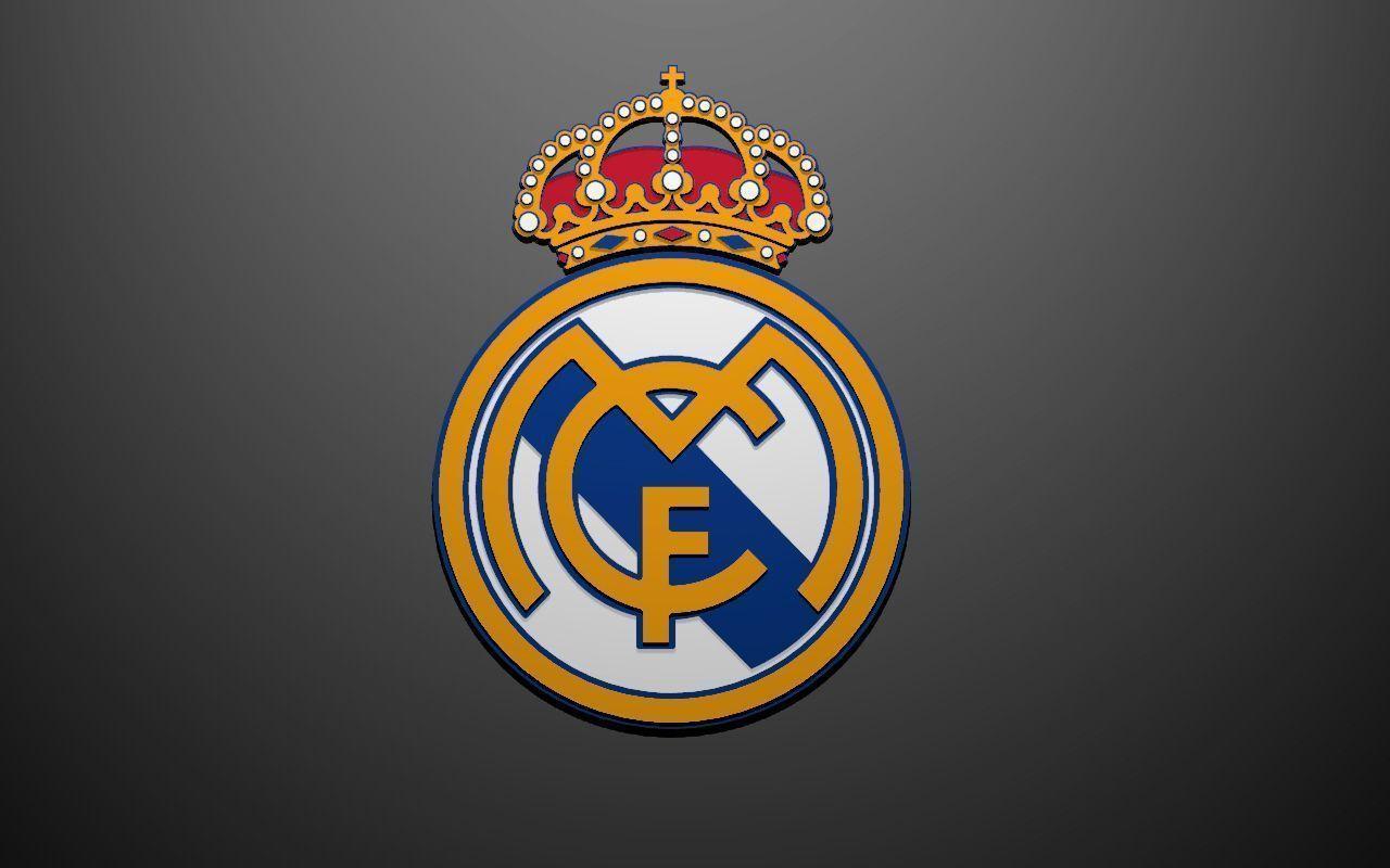 Logo Real Madrid Background - HD Wallpaper 