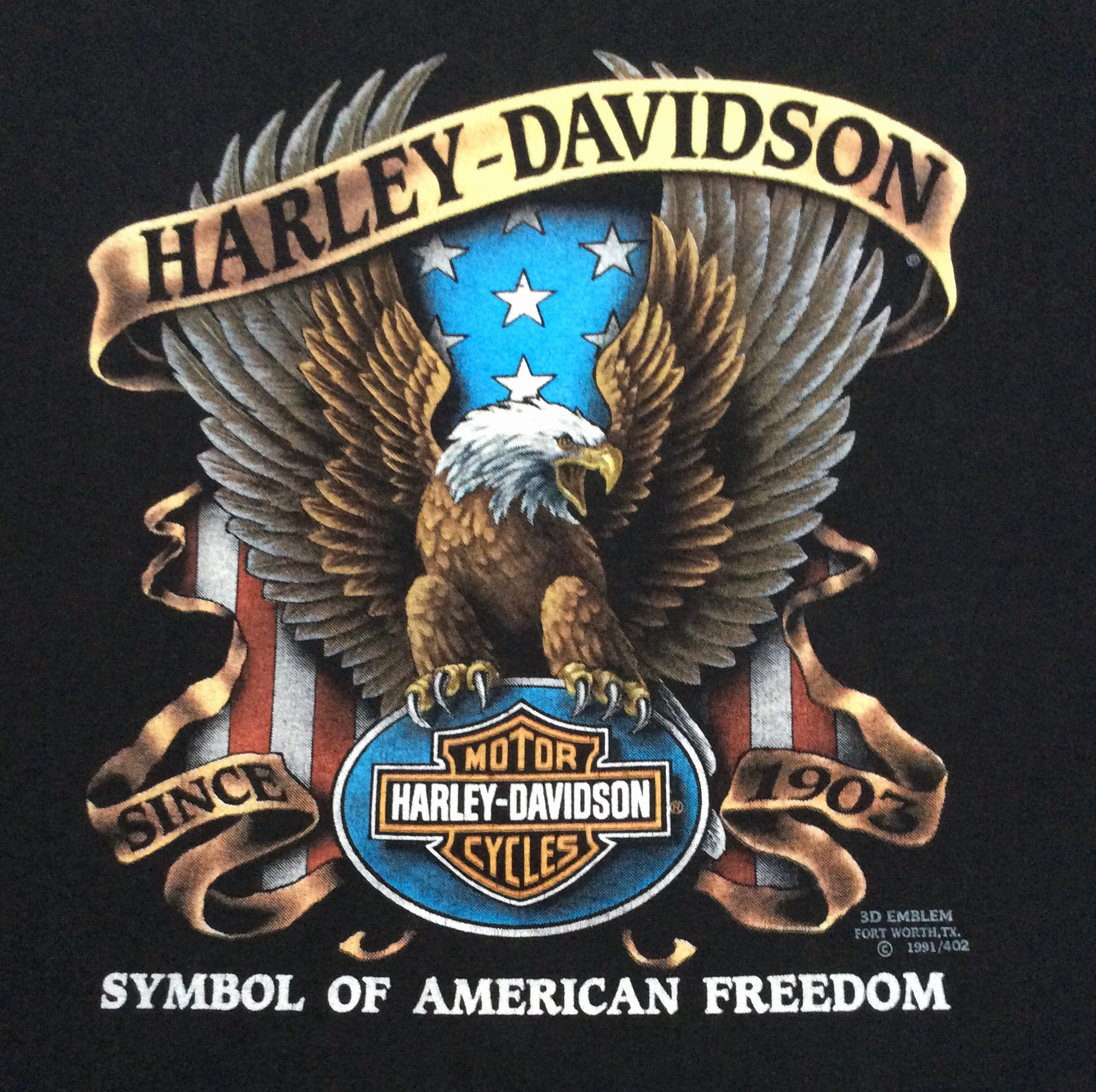 Free Harley Davidson Logo Wallpaper Id - Harley Davidson 3d - HD Wallpaper 