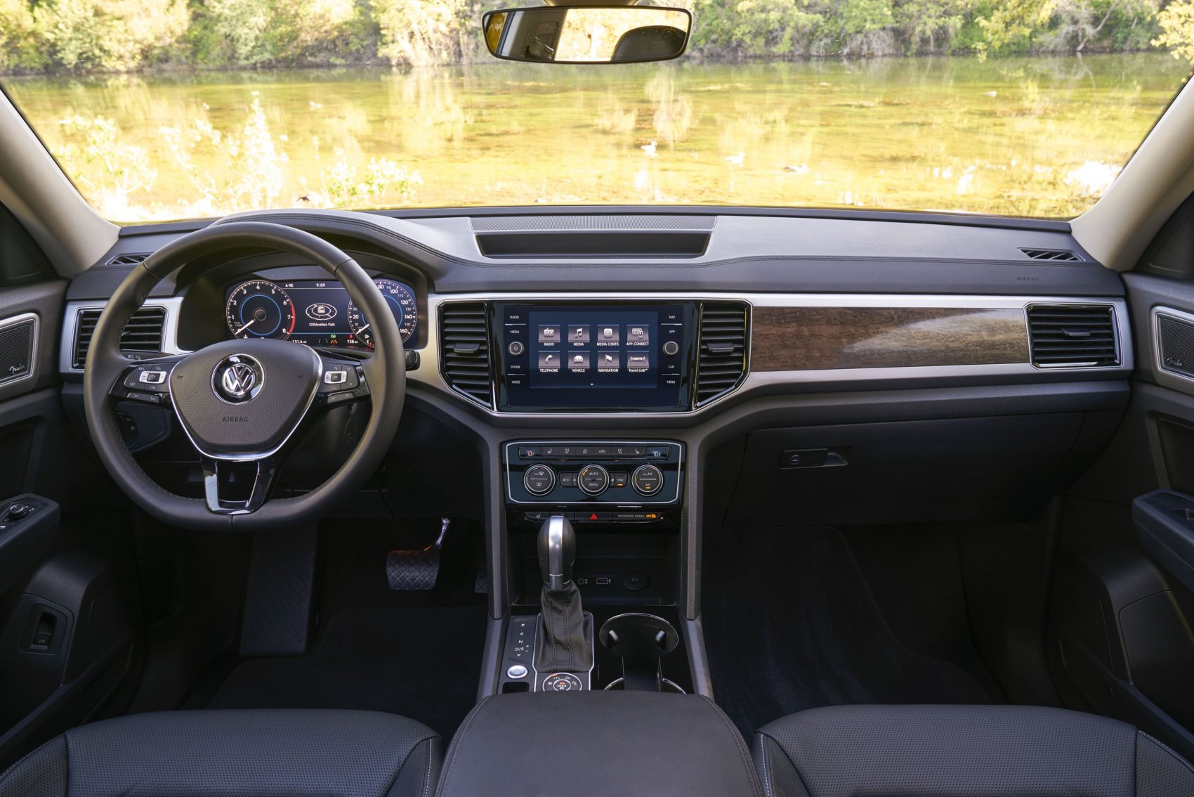 2019 Volkswagen Teramont - 2020 Vw Atlas Interior - HD Wallpaper 