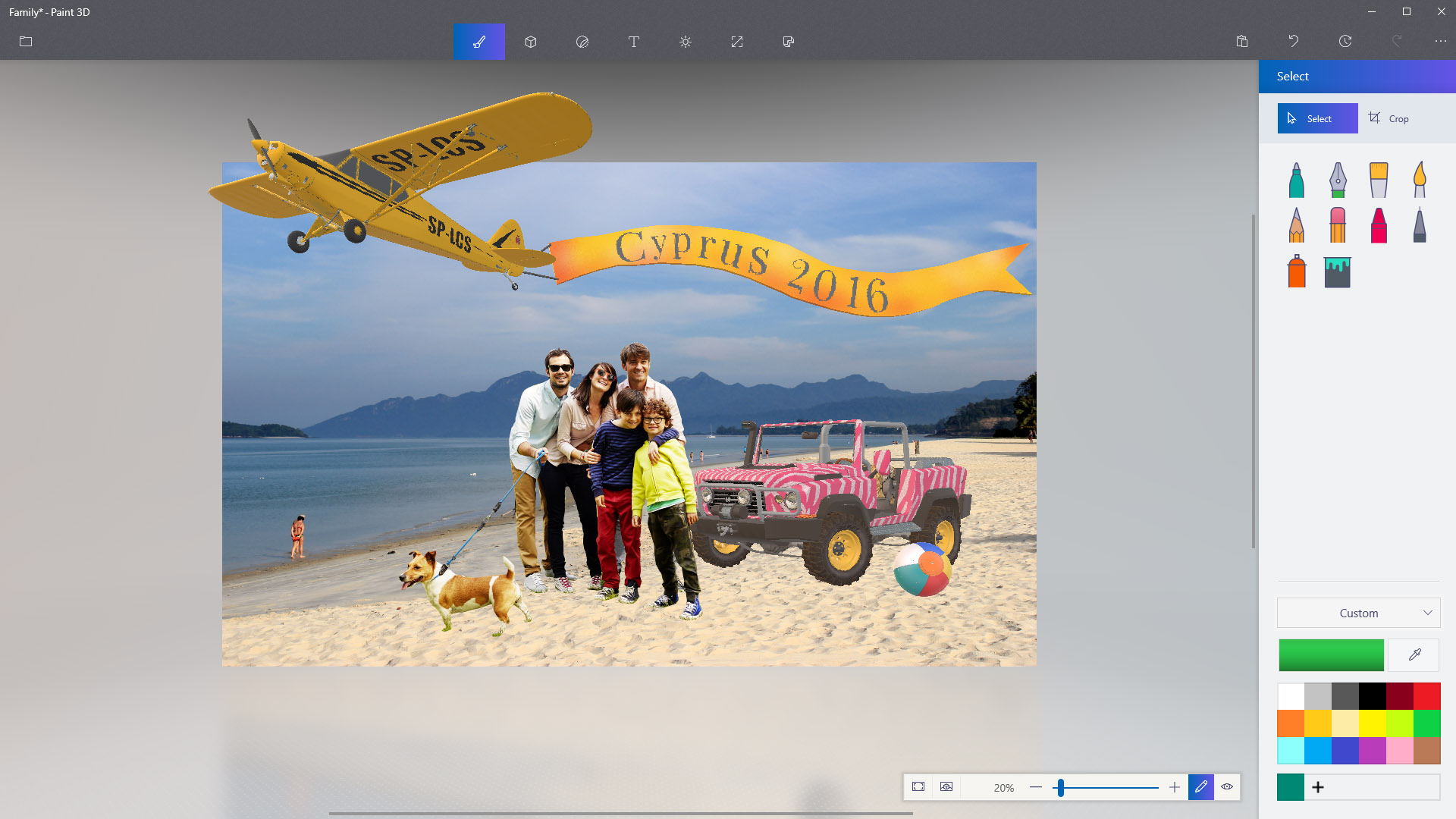 Paint 3d Magic Select - HD Wallpaper 