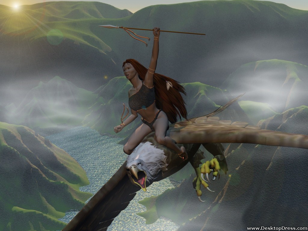 Eagle Rider - HD Wallpaper 