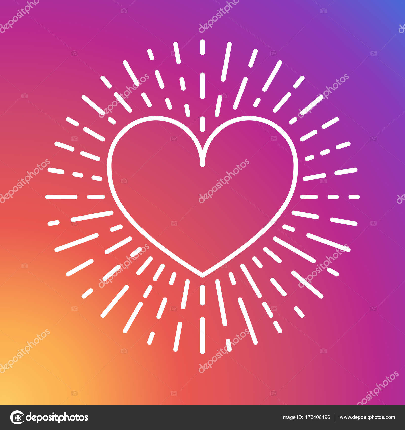 Coração Papel De Parede Arco Íris - HD Wallpaper 