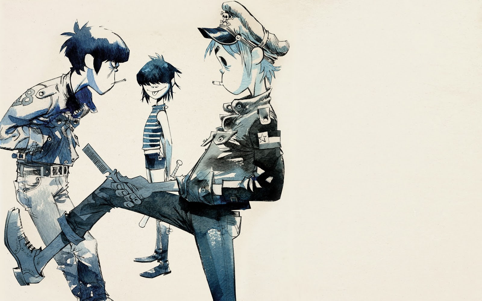 Murdoc Jamie Hewlett - HD Wallpaper 