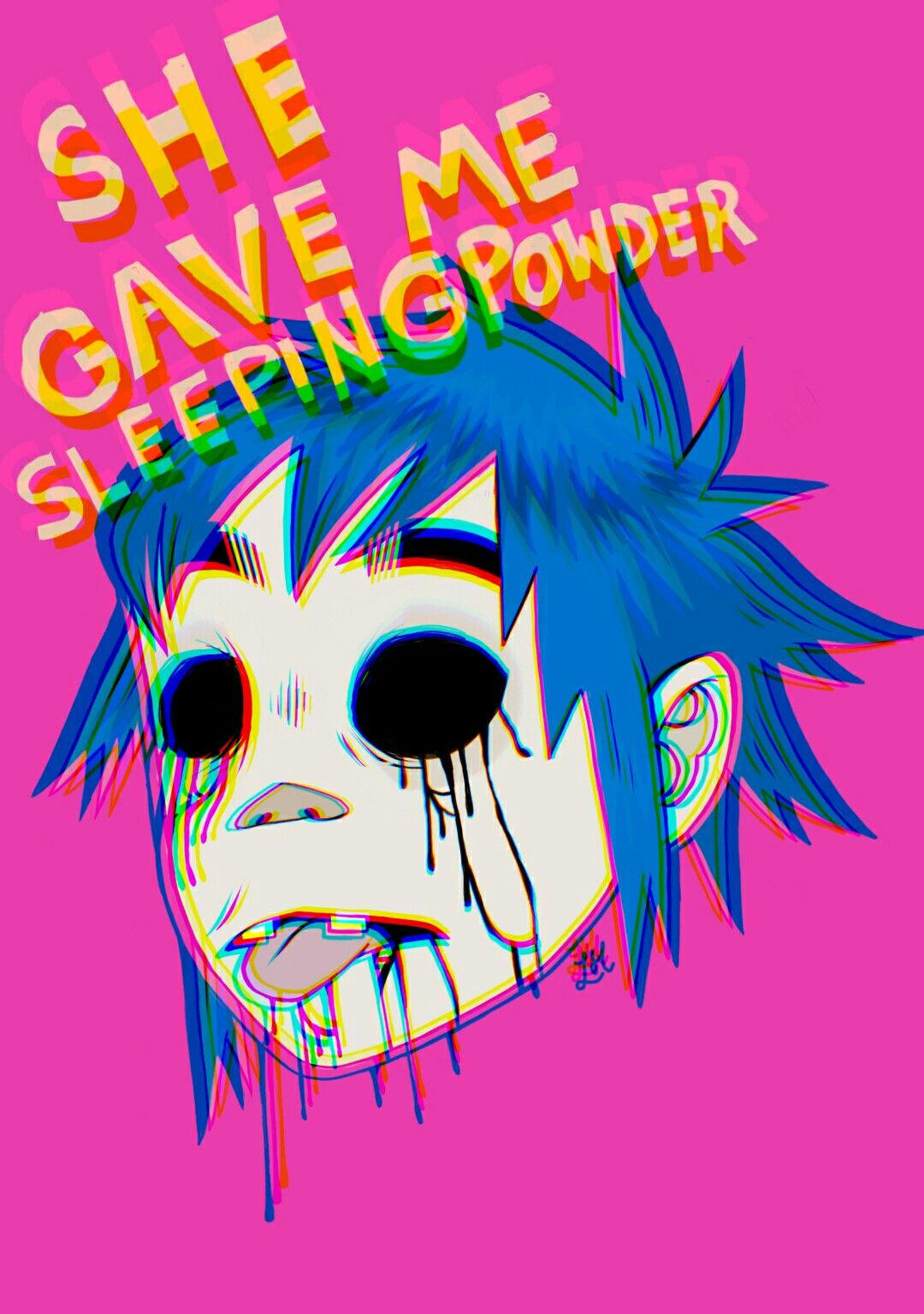 Aesthetic Wallpaper 2d Gorillaz 1080x1534 Wallpaper Teahub Io