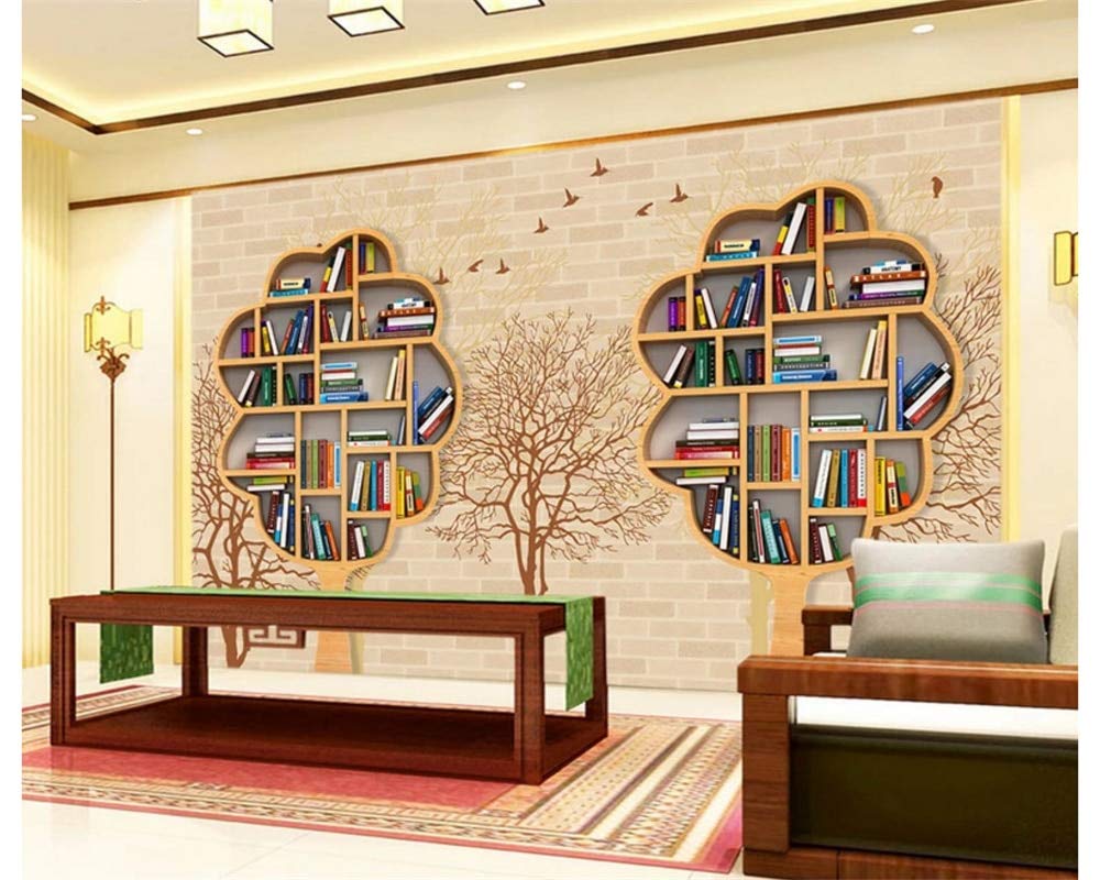 Tree Wall Art Bookshelf - HD Wallpaper 