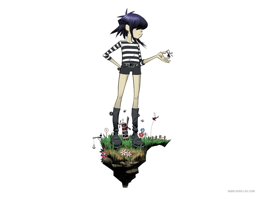 Gorillaz Noodle El Manana - HD Wallpaper 