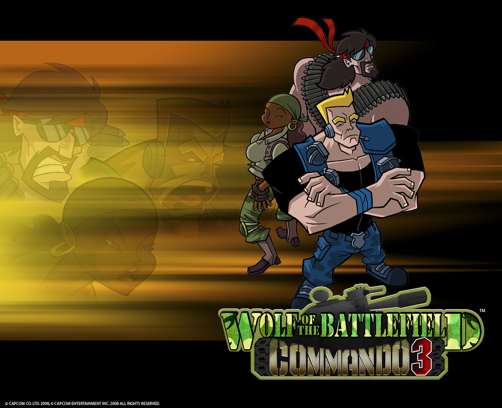 Wolf Of The Battlefield Commando 3 - HD Wallpaper 