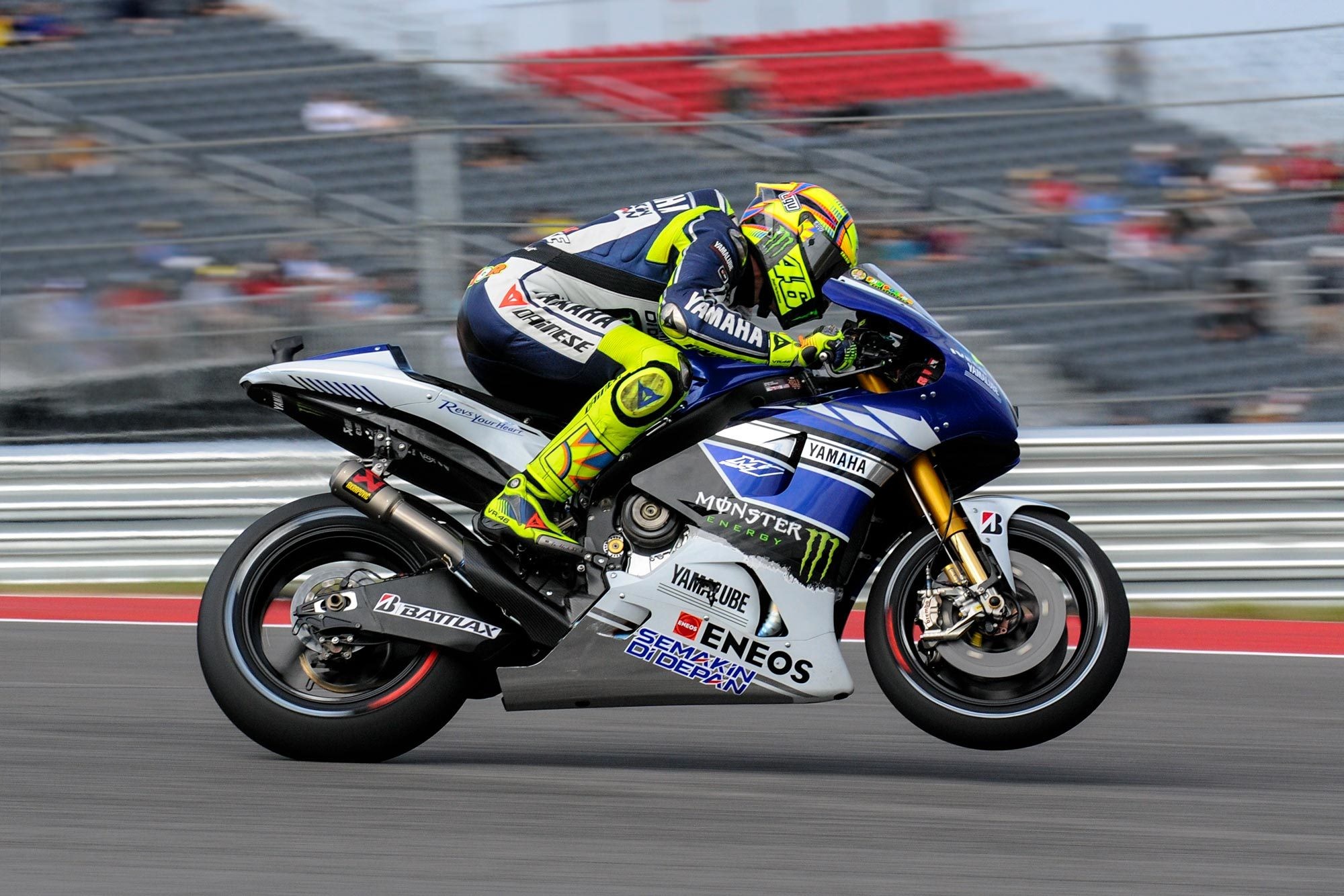 Cool Valentino Rossi Motogp 2014 2015 Wallpaper Hd - Yamaha Yzr M1 2013 - HD Wallpaper 
