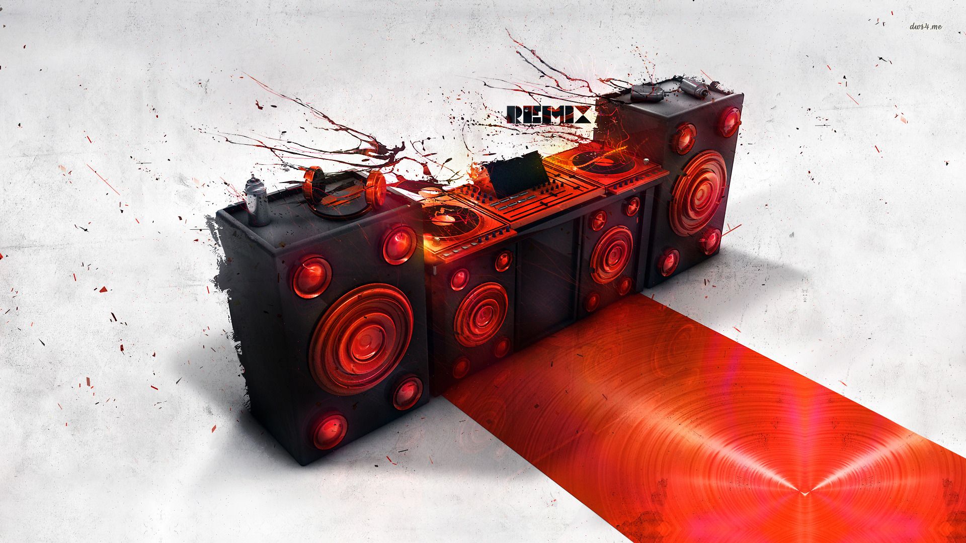 Boombox-wallpaper - Dj Speakers - HD Wallpaper 