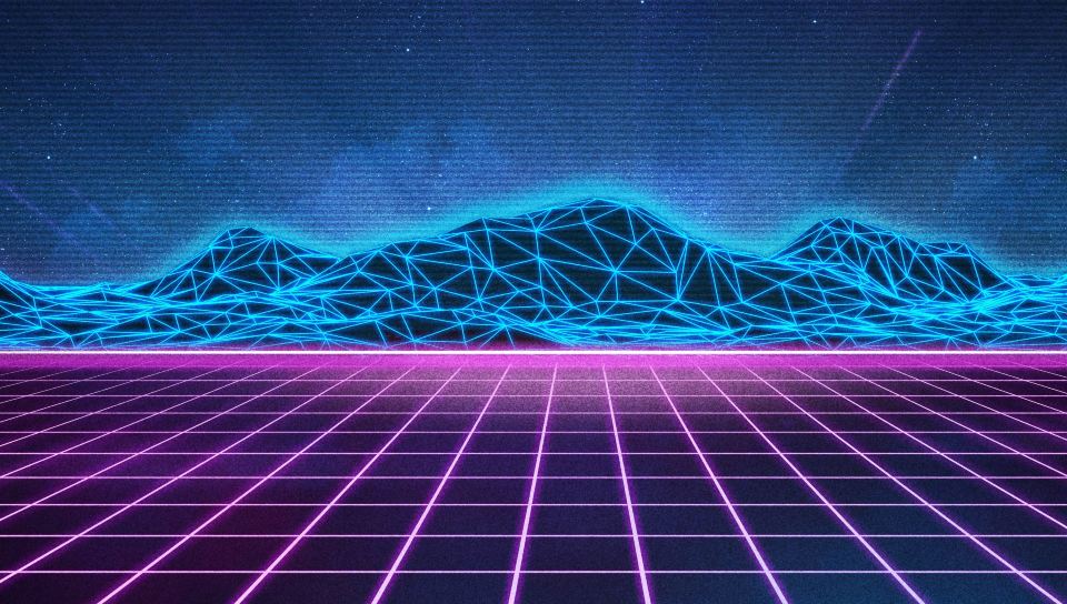 Retrowave - HD Wallpaper 