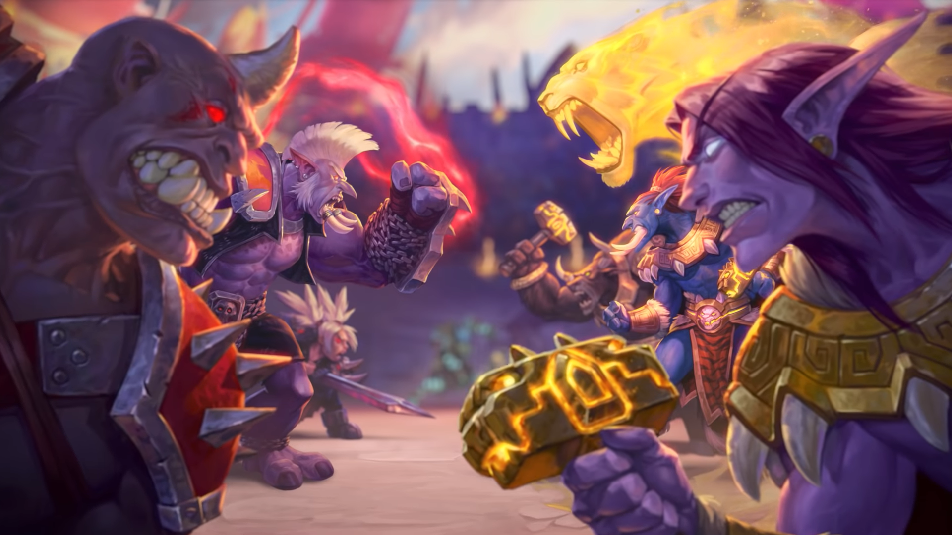 Hearthstone Rastakhan Rumble Hd - HD Wallpaper 