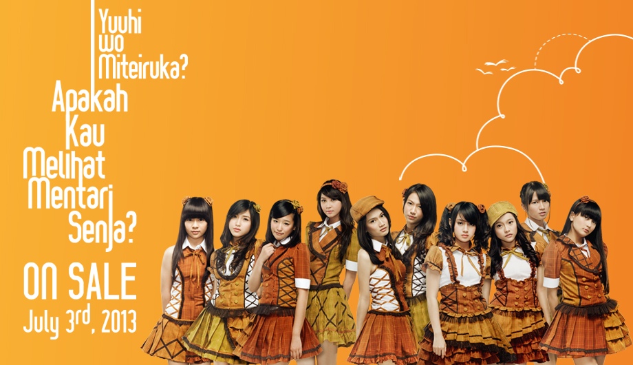 What This Font - Jkt48 Apakah Kau Melihat Mentari Senja - HD Wallpaper 