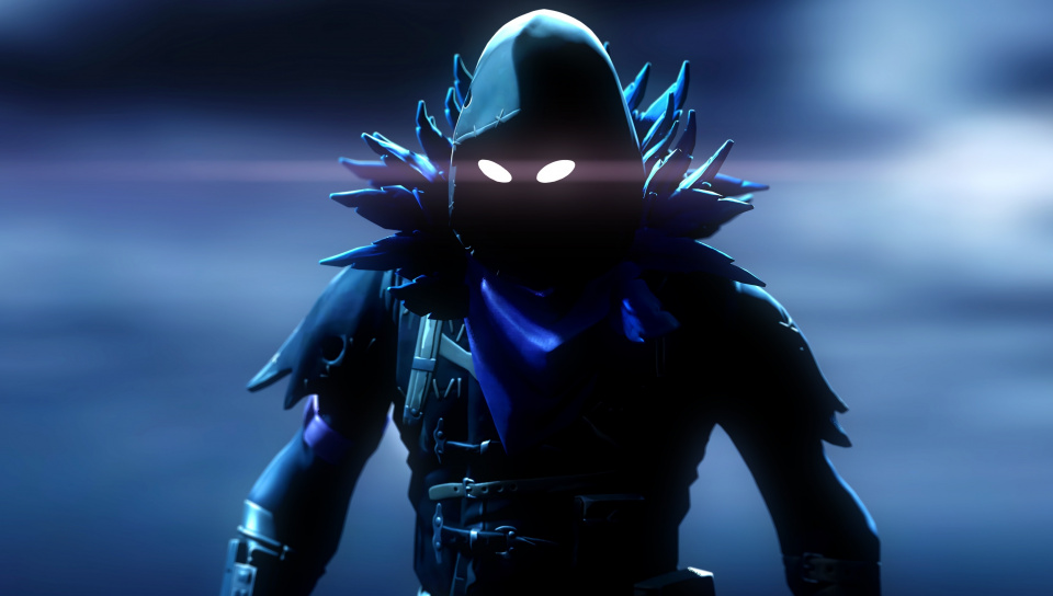 Raven, Video Game, Fortnite, Dark, Wallpaper - HD Wallpaper 