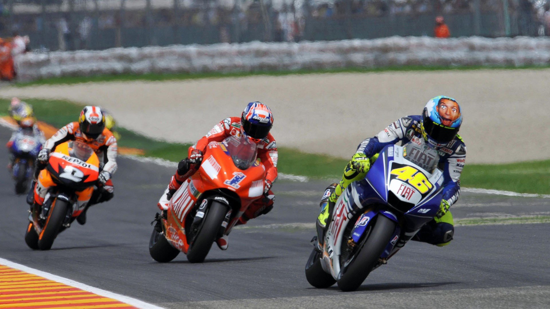 The Doctor Valentino Rossi Wallpaper Motogp - Moto Gp - HD Wallpaper 