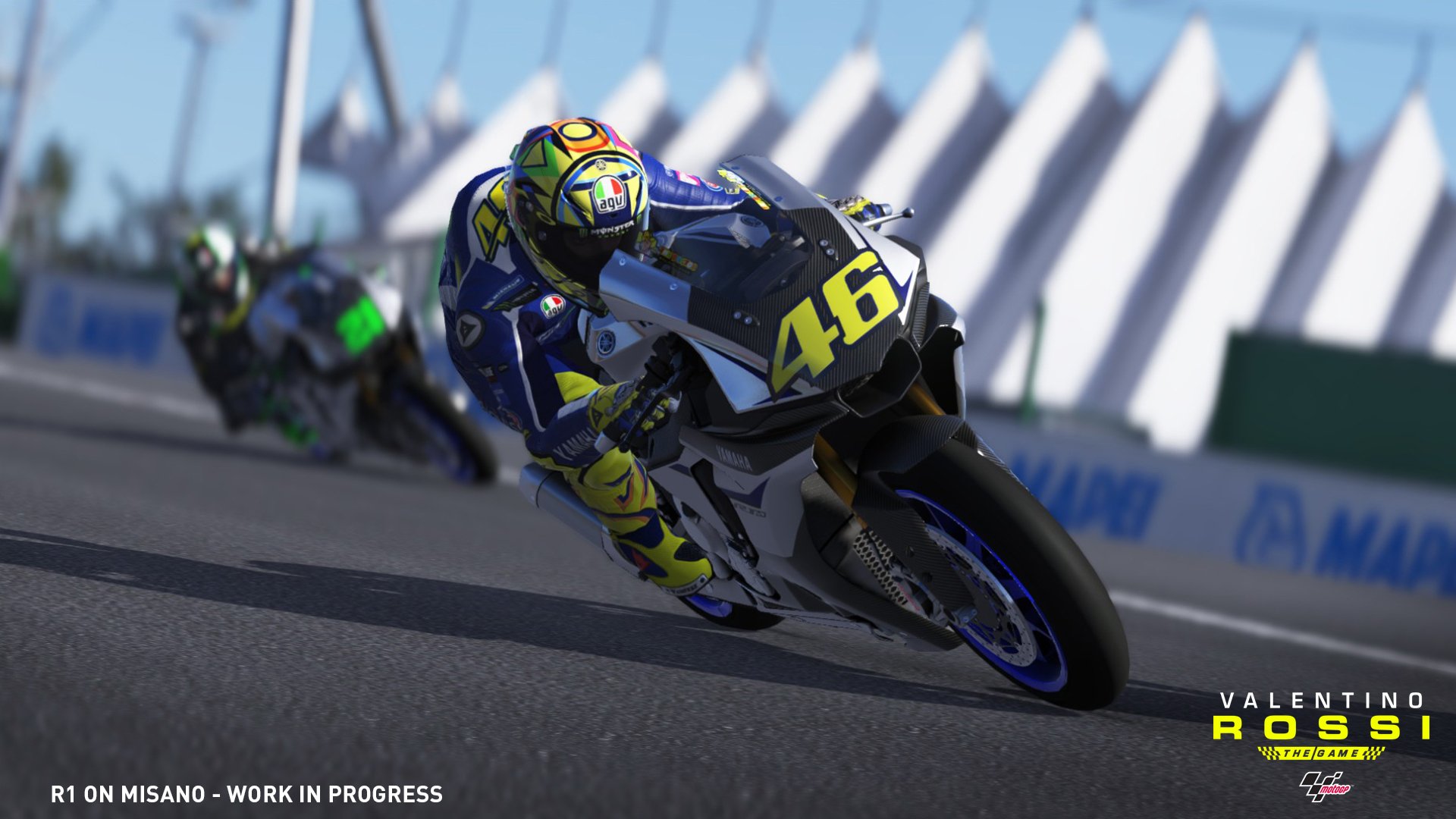 Wallpaper Valentino Rossi Hd Early Imageif With Cartoon - Valentino Rossi Game Xbox One - HD Wallpaper 
