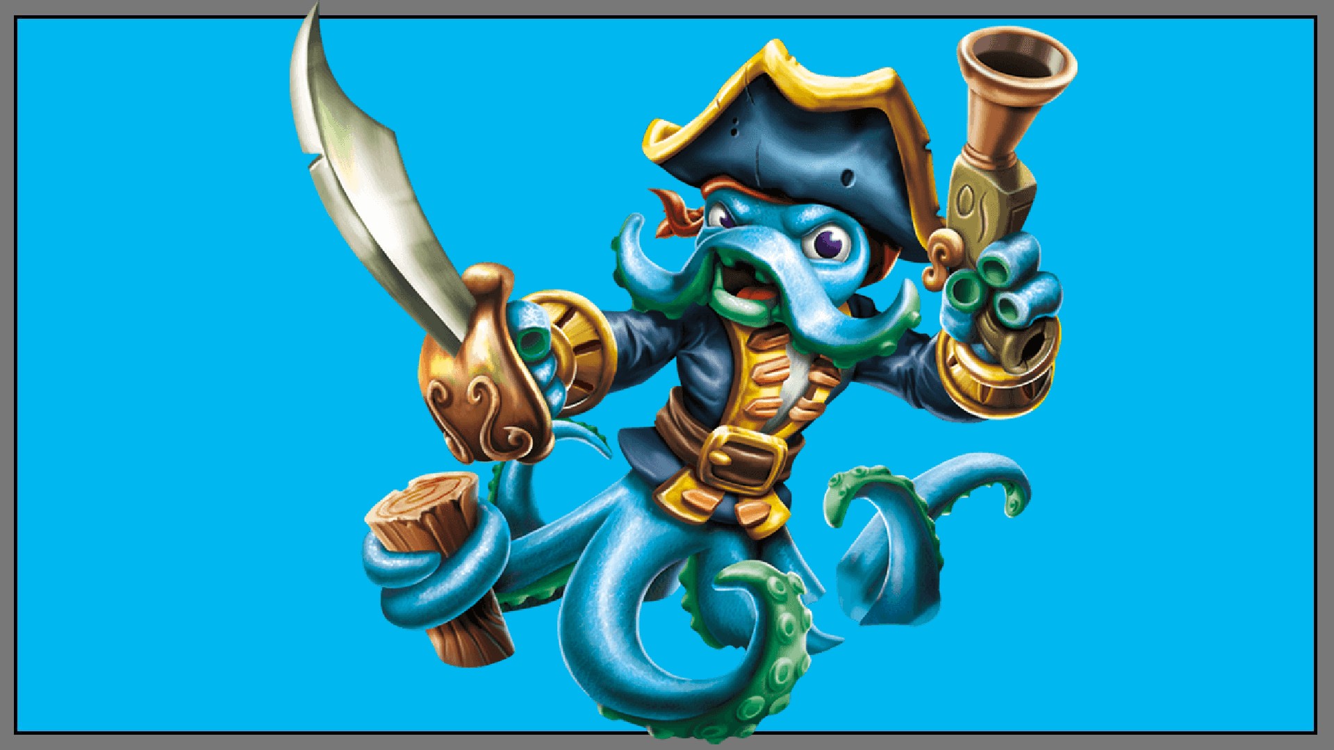 Skylanders Swap Force Octopus - HD Wallpaper 