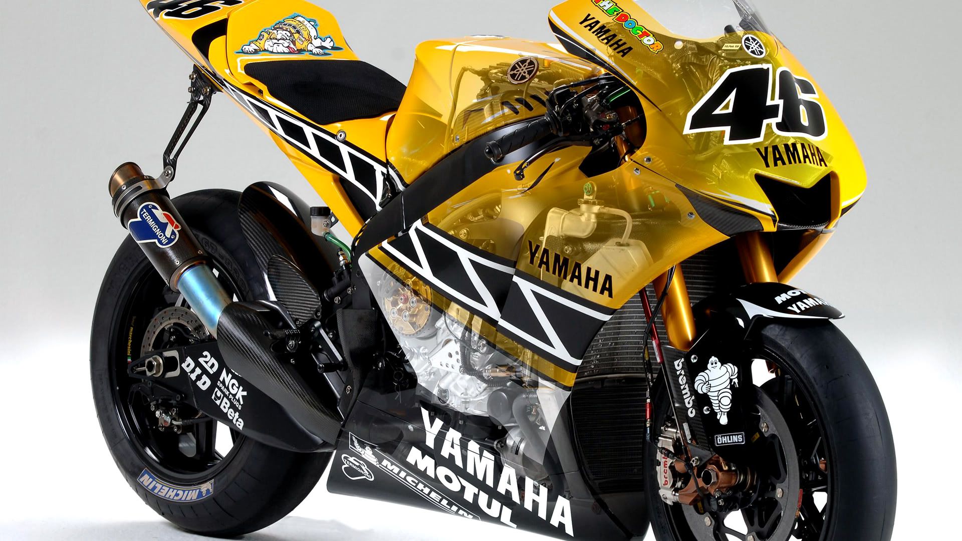 Yamaha Motogp Bikes - HD Wallpaper 