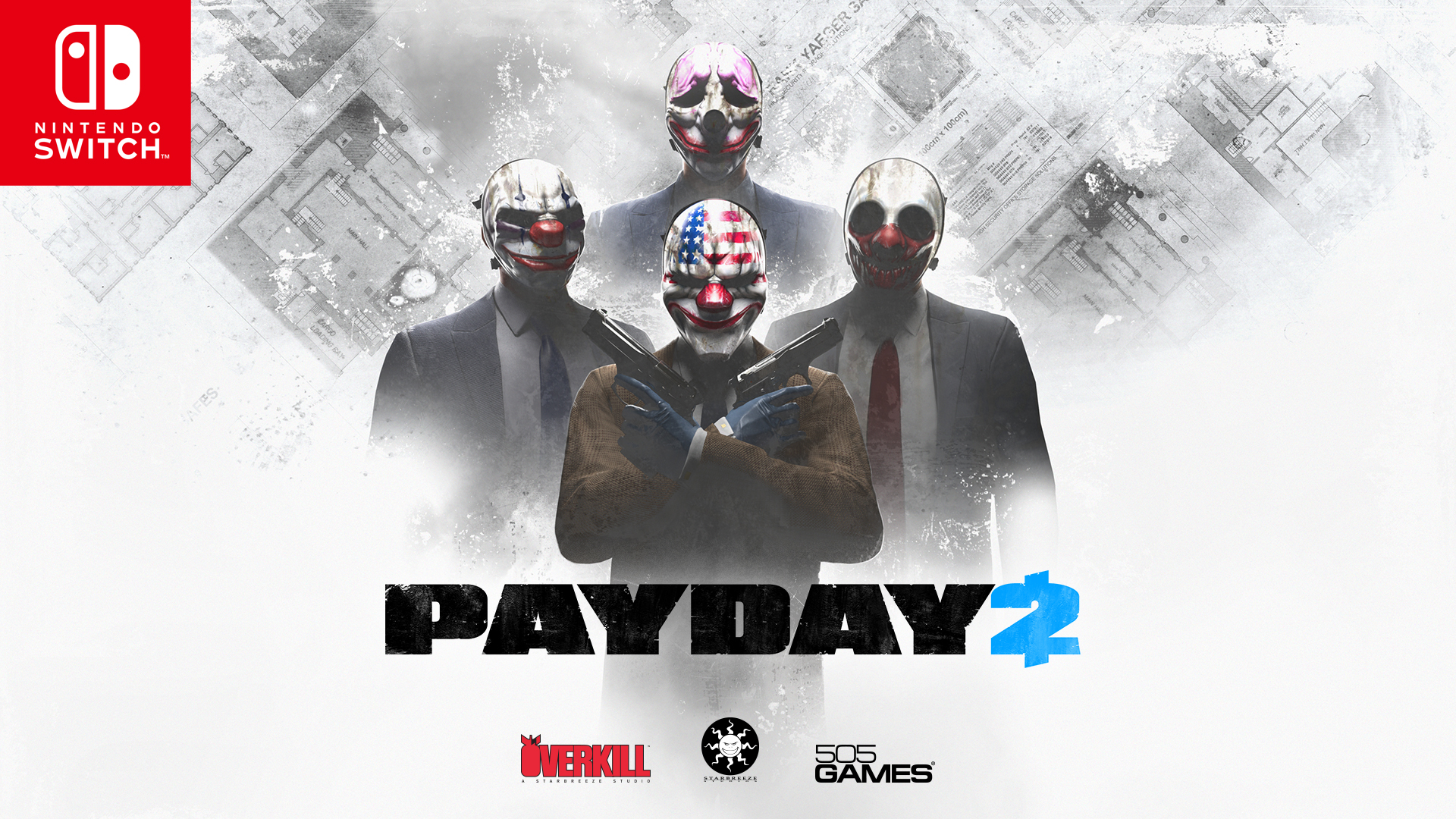 Payday 2 On Nintendo Switch - HD Wallpaper 