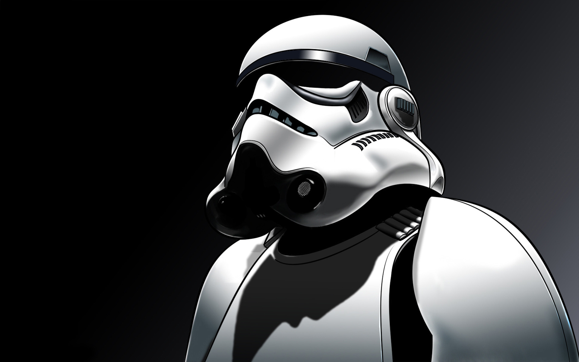 Stormtrooper Star Wars Art - HD Wallpaper 