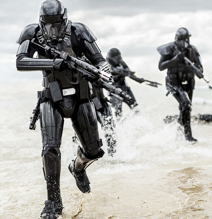 Imperial Death Trooper, Water, Star Wars, Rogue One - Death Trooper - HD Wallpaper 