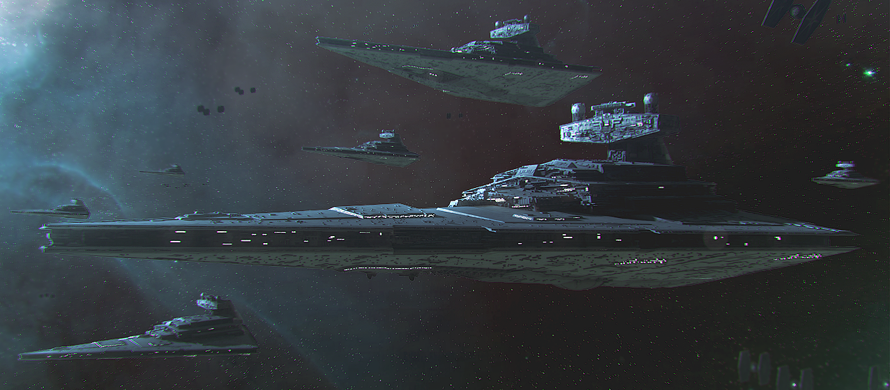 Star Destroyer Imperial Fleet - 1276x560 Wallpaper 