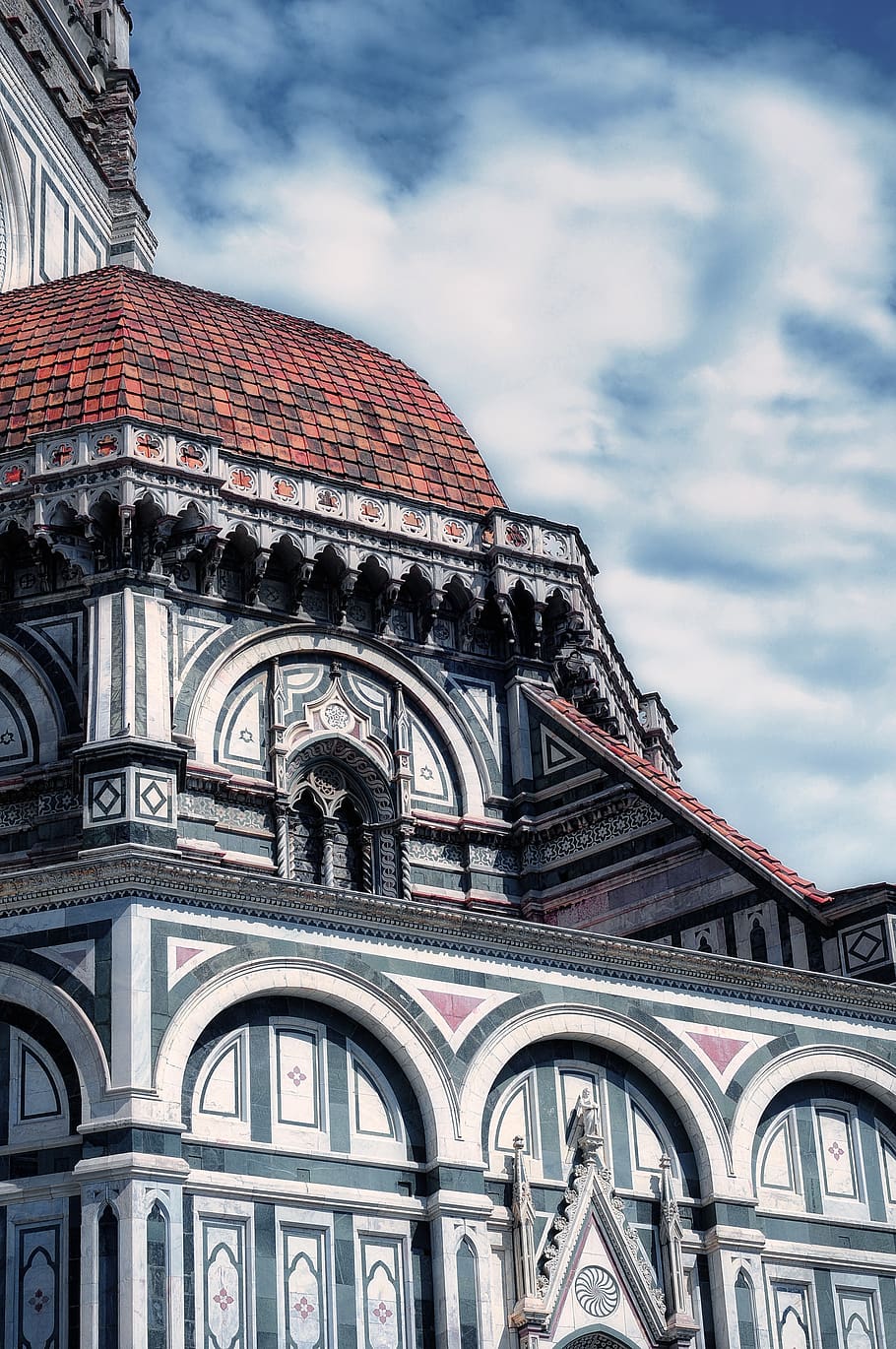 Florence, Art, Italy, Holiday, Travel, Appointed, Architecture, - Florence Cathedral - HD Wallpaper 