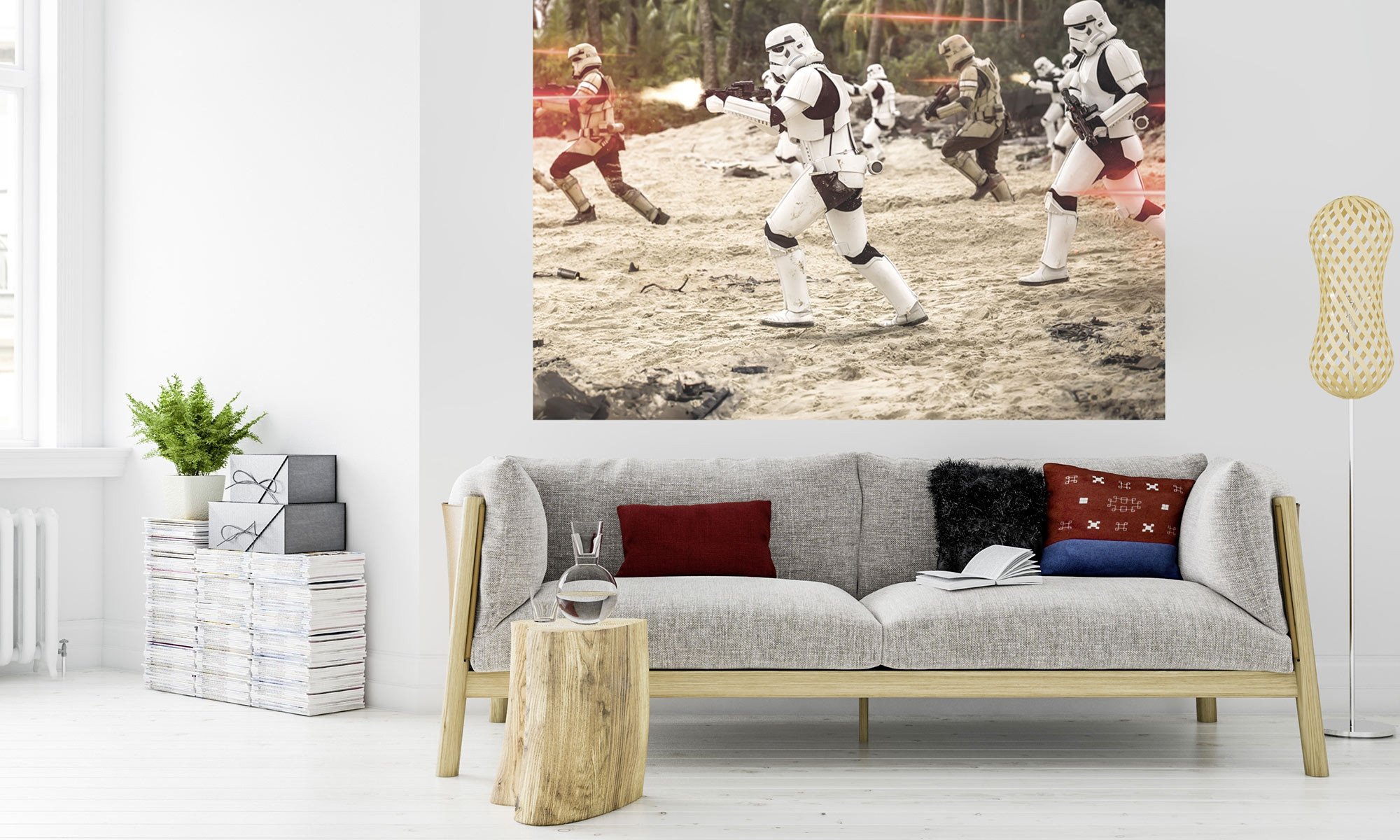 Star Wars Imperial Strike 
 Title Star Wars Imperial - Battle Of Scarif Beach - HD Wallpaper 
