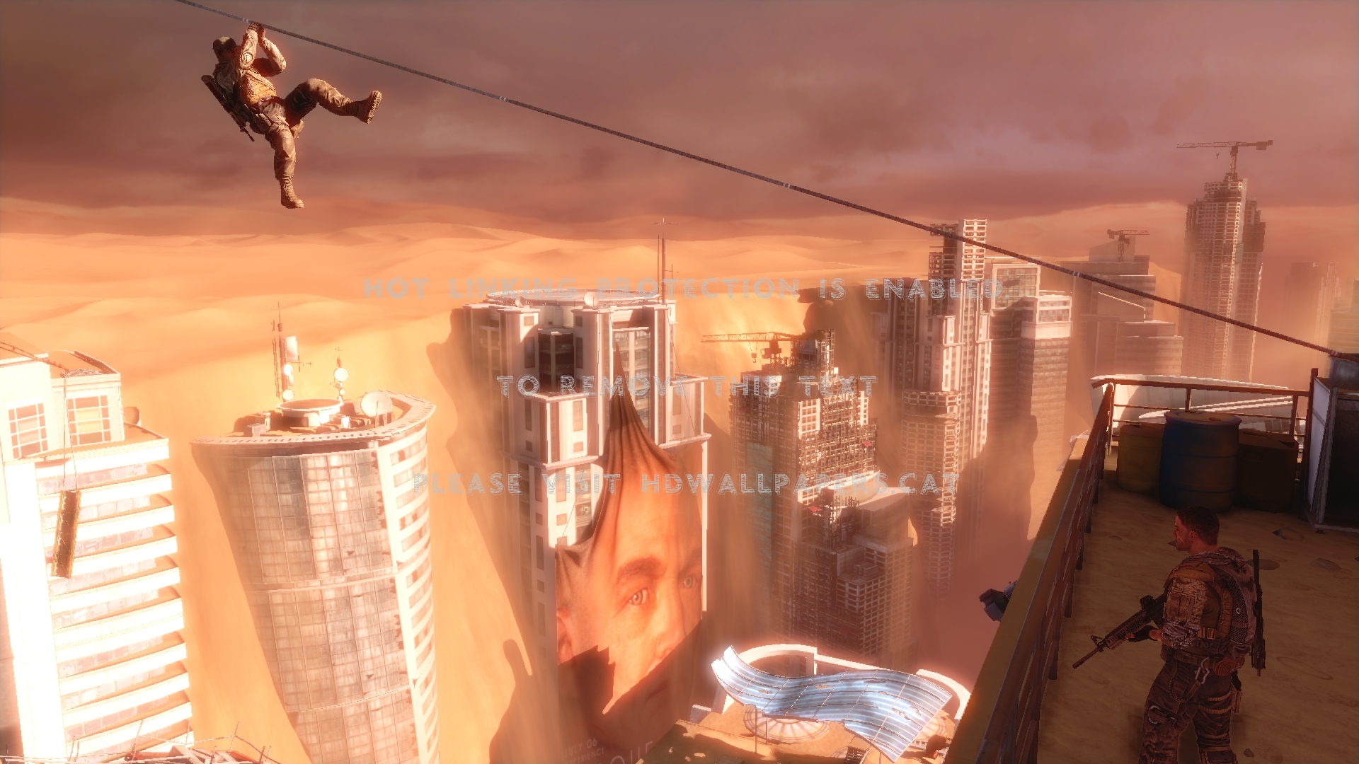 The Line Game - Spec Ops The Line City - HD Wallpaper 