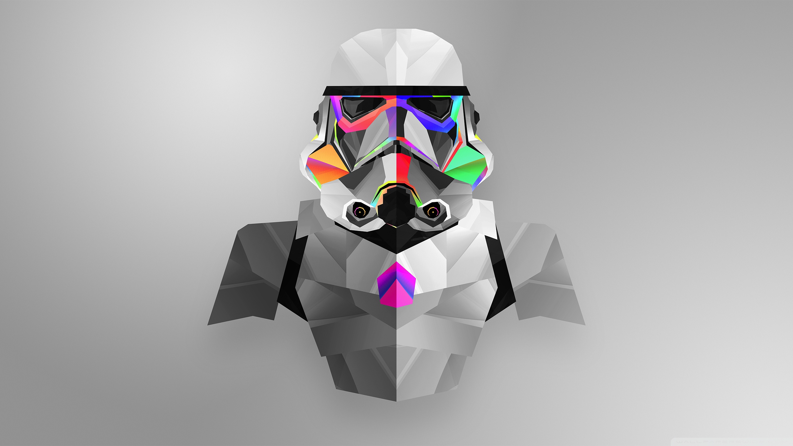Low Poly Star Wars - HD Wallpaper 