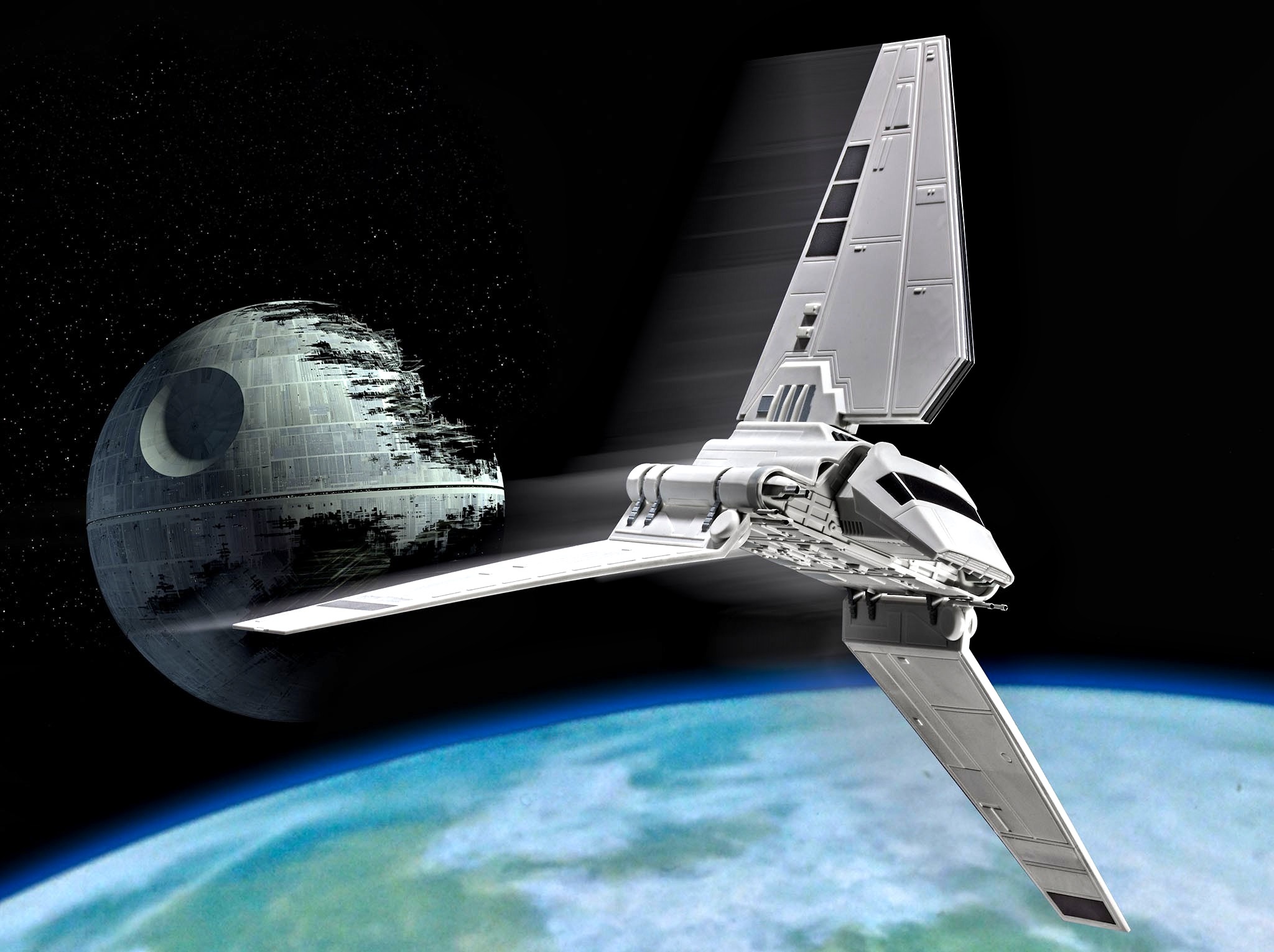 Star Wars Lambda Class T 4a Shuttle - HD Wallpaper 