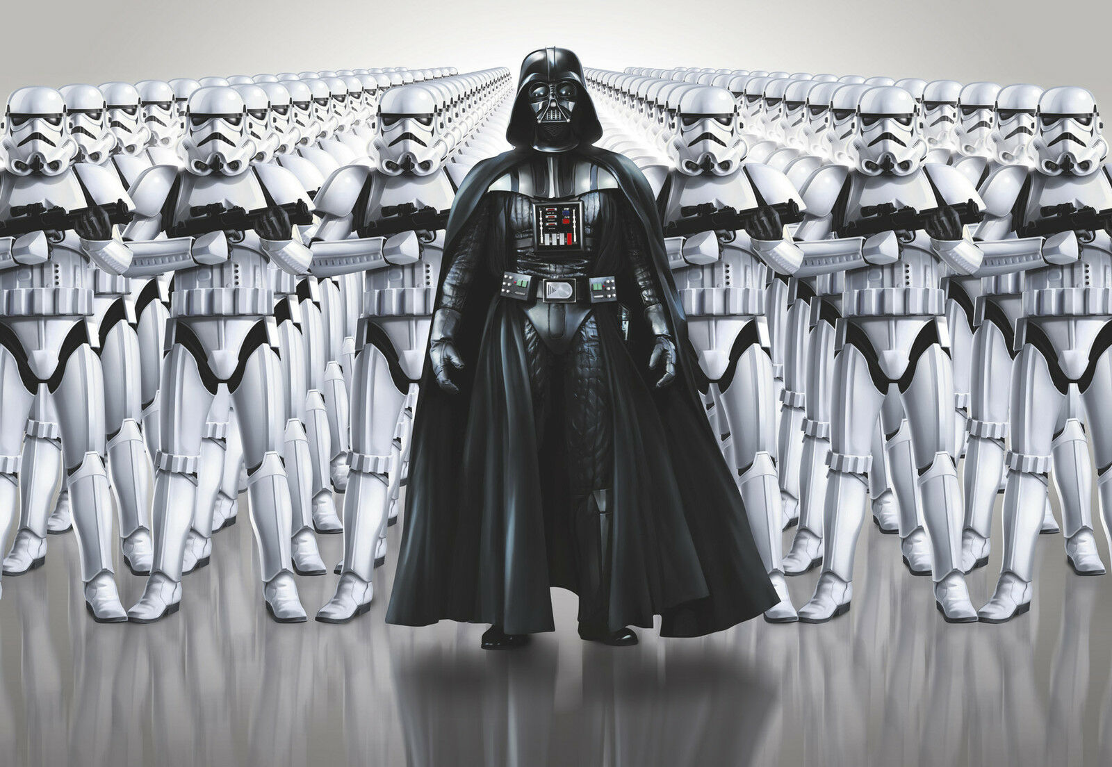 Star Wars Imperial Stormtrooper And Darth Vader - HD Wallpaper 