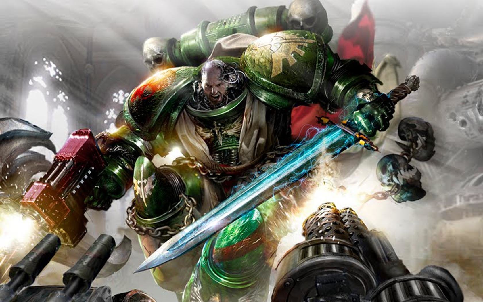 Dark Angels 40k - HD Wallpaper 